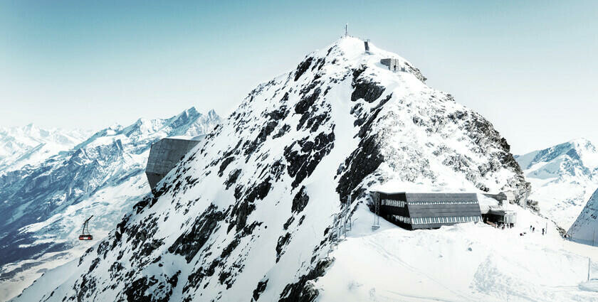 Restaurant Matterhorn glacier paradise