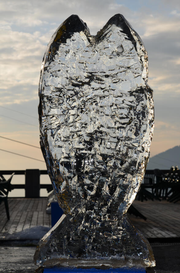 Creative Ice Carving as a Team Event or at the Christmas Dinner