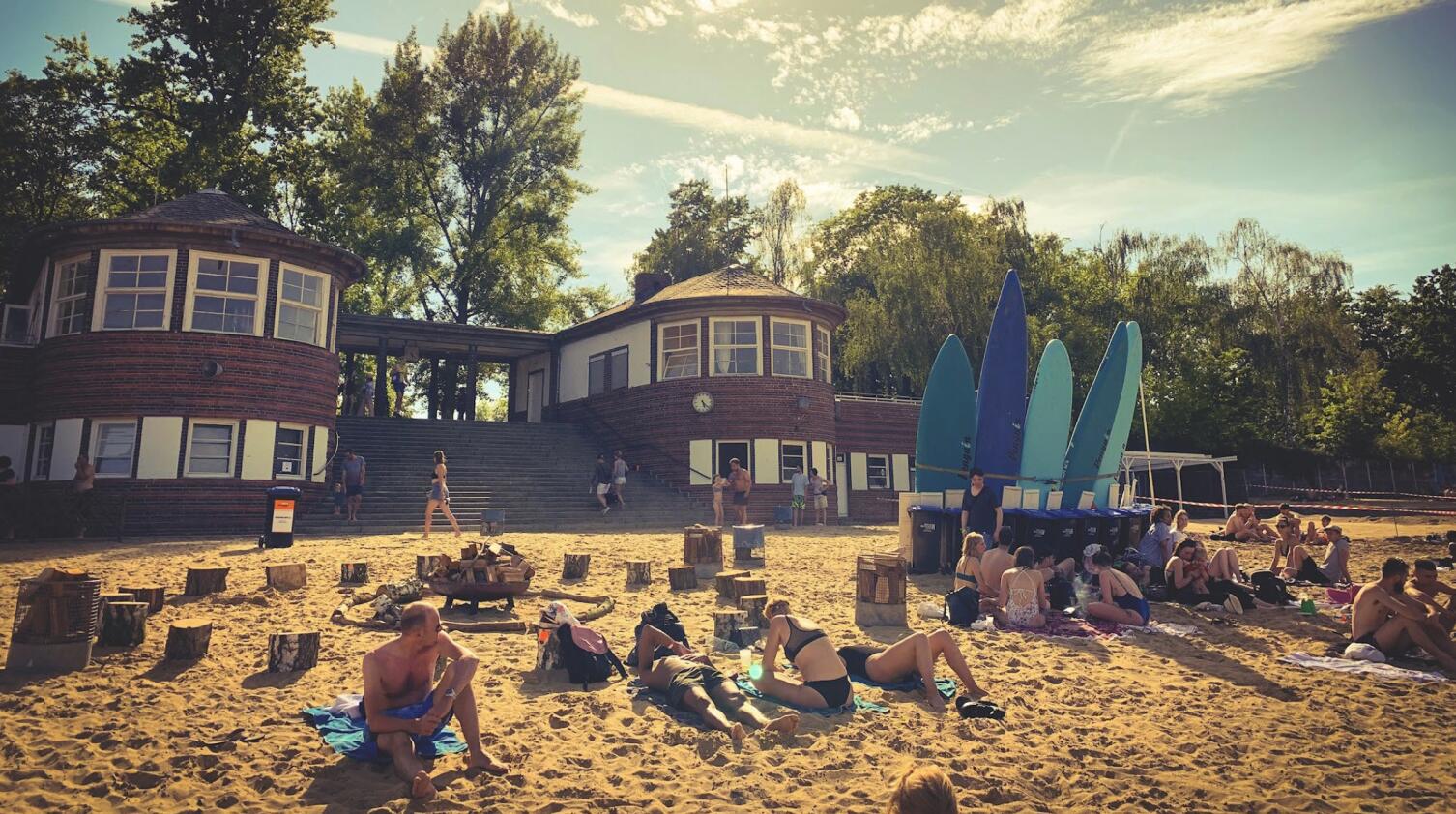 Strandbad Plötzensee in Berlin
