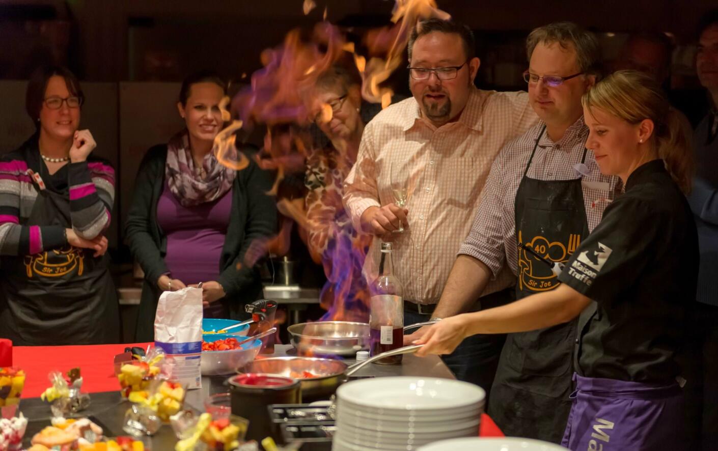 Teamkochen im Hotel Seedamm Plaza