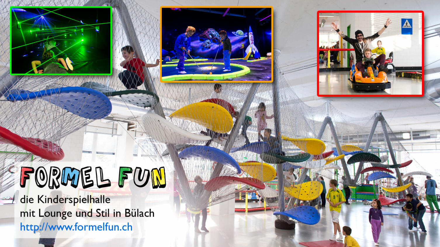 Formel Fun - das Kinderparadies mit Lounge und Stil