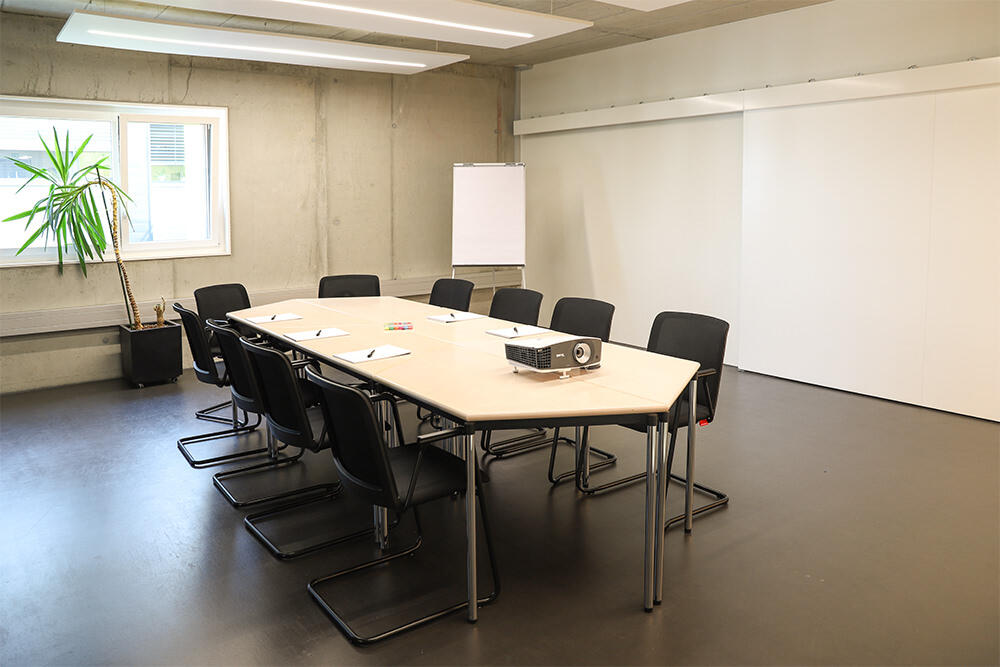 Sitzungszimmer für Seminare, Workshops & Schulungen nahe Aarau