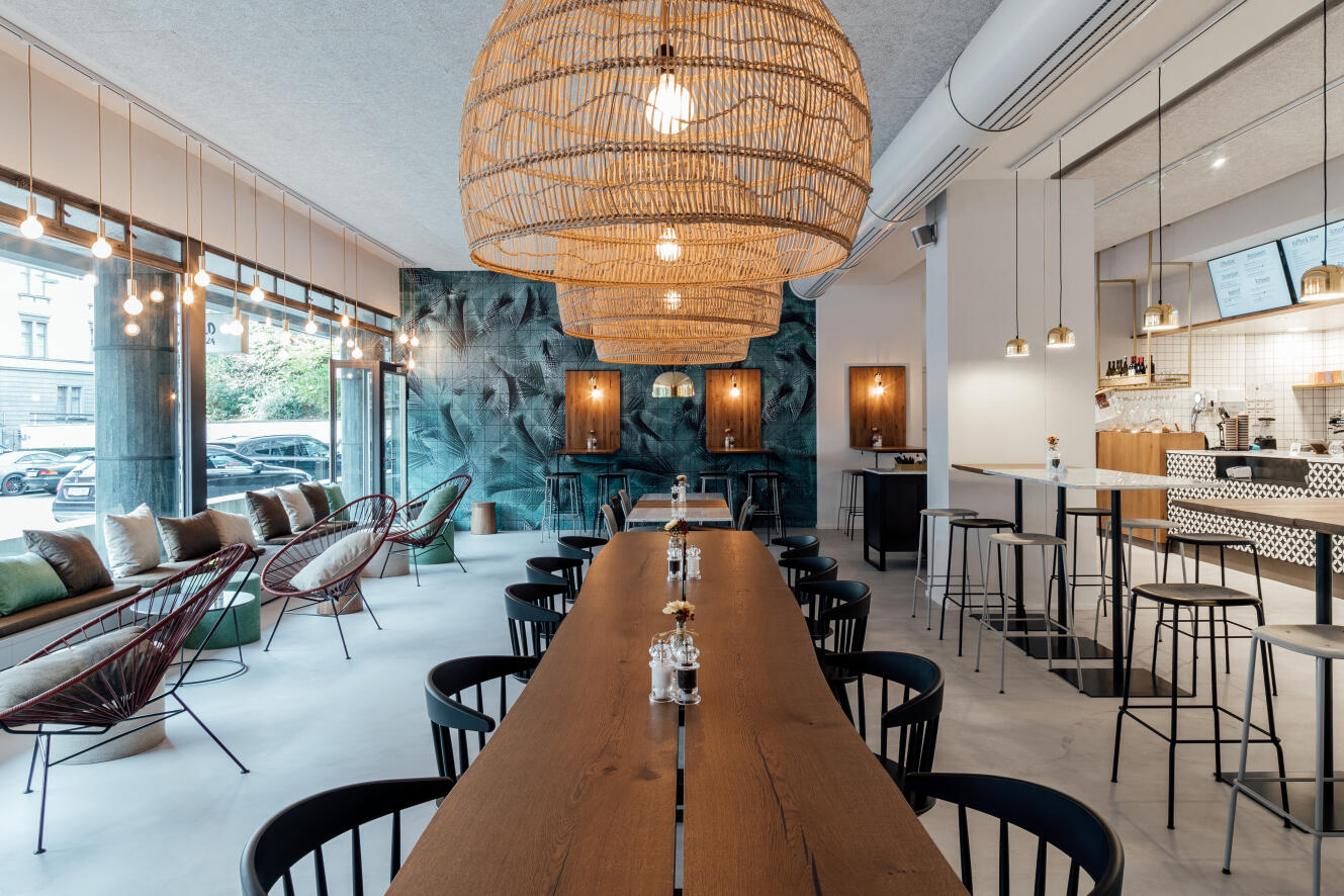 Innenraum Stripped Pizza Talacker