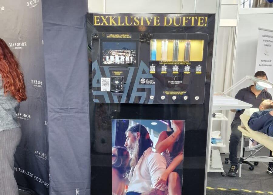 Parfüm-Sprüh-Automat für Hochzeiten & Events