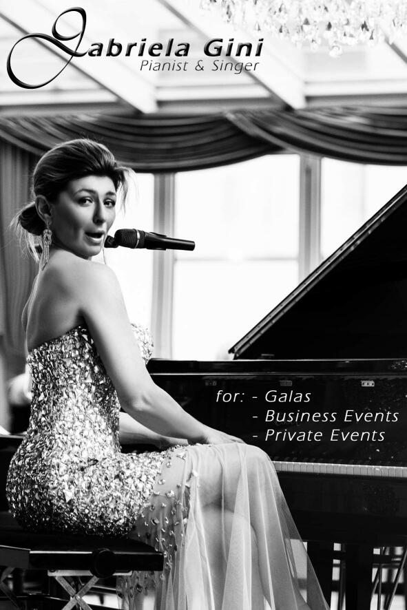 Gabriela Gini / Pianist Singer/ Event Pianist/ Cocktail Lounge Pianist/