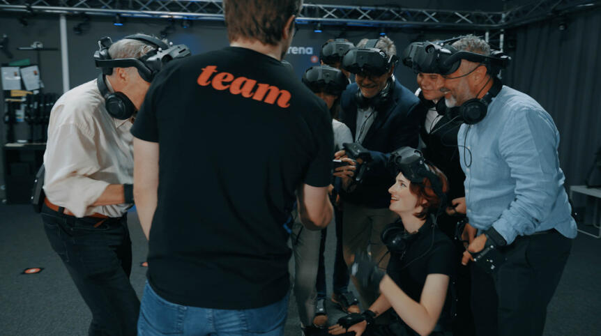 Fusion Arena Virtual Reality Center Bern
