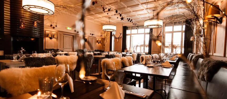 Christmas dinner at Hotel & Restaurant UTO KULM