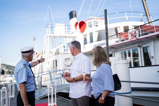 Eventschiff auf dem Vierwaldstättersee