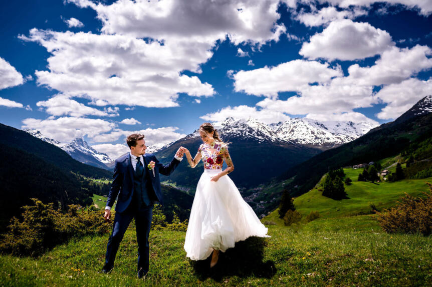 Emotionaler Hochzeitsfotografie in der Schweiz
