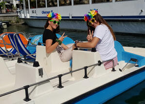 Pedalo-Rennen auf dem Zürichsee - An die Pedale, fertig, los!