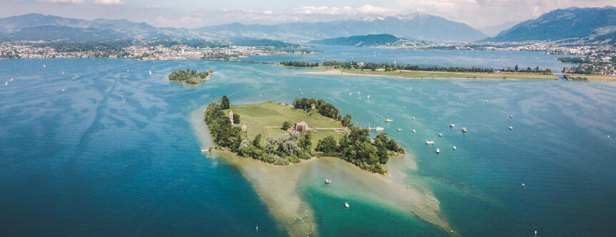 Eventschiff auf dem Zürichsee