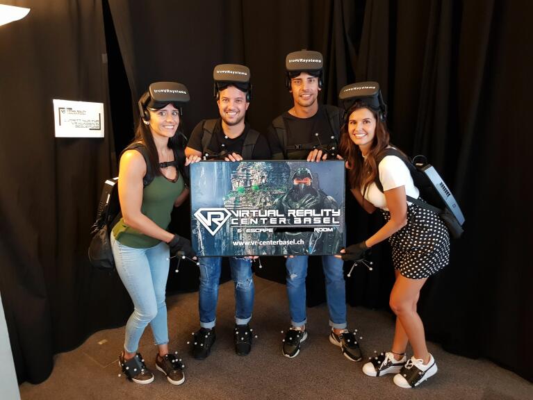Virtual Reality VR Center Escape Room and Lasertag