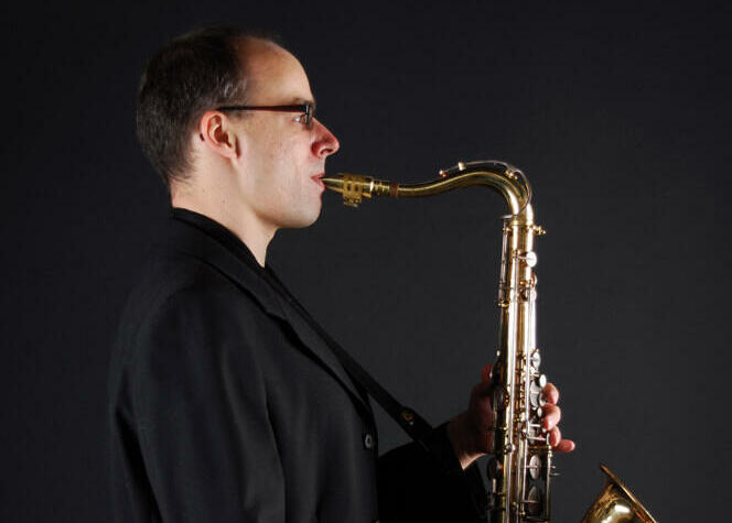 Saxophonist Georg Lehmann