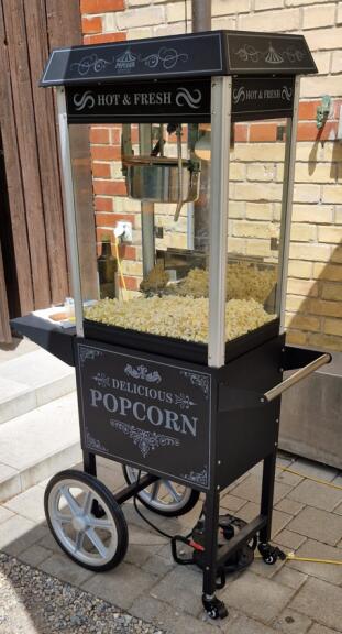 Popcornmaschine mieten Schweiz – schnell & einfach