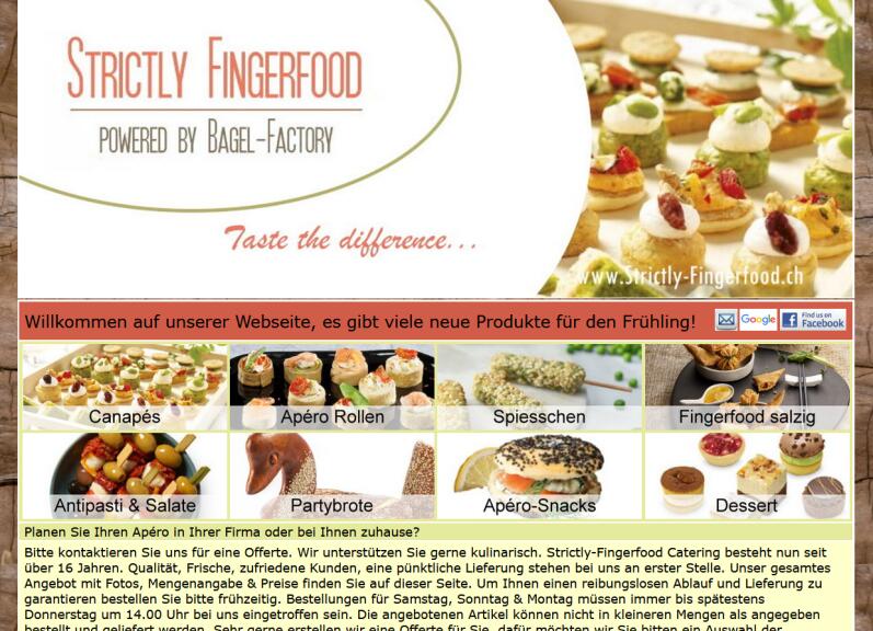 Strictly-Fingerfood Catering Service