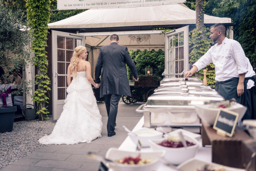 Wedding Catering at the Dream Garden Thalwil