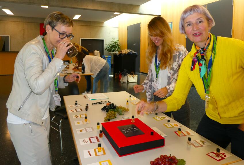 Weihnacht Voyage Culinaire - Riechen Sie die einzelnen Weinaromen?