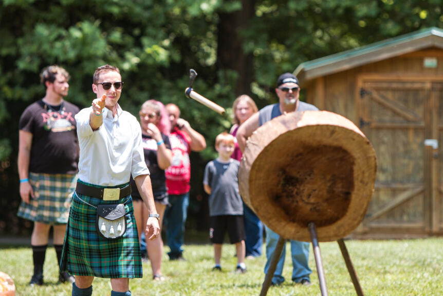 Highland Games im Schottenrock - Das ultimative Teamevent