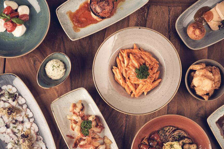 Cucina italiana direkt am Hafen