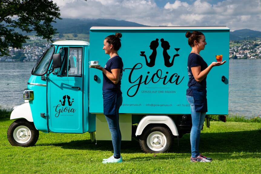 Piaggio Ape als Foodtruck - Cocktailbar - Coffetruck - Glacémobil