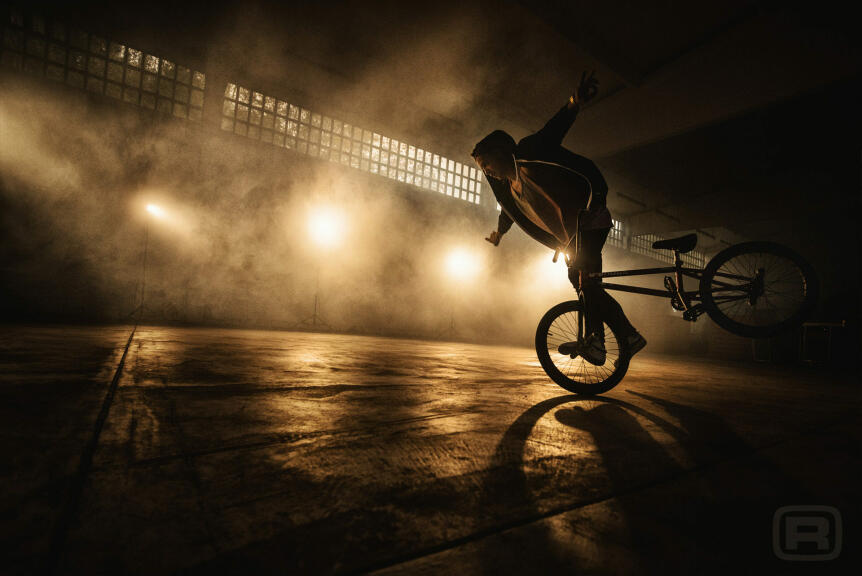BMX Flatland Show mit Chris Böhm für ihren Event