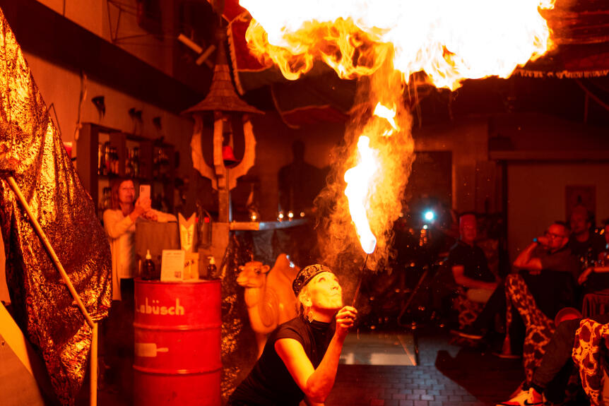 Weihnachtsessen im orientalischen Stil - Fata Morgana