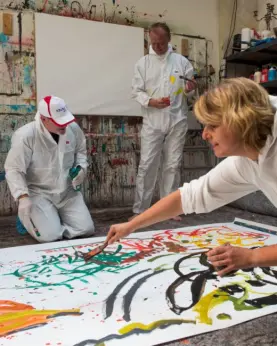 ACTION PAINTING