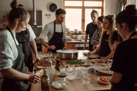 team-küche: gemeinsam kochen