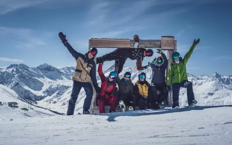 Teamevent in den Davos Klosters Mountains